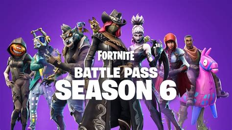 epic games fortnite season 6 battle pass
